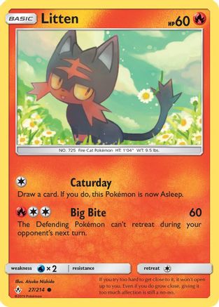Litten (27) (027/214) - SUB  - Common