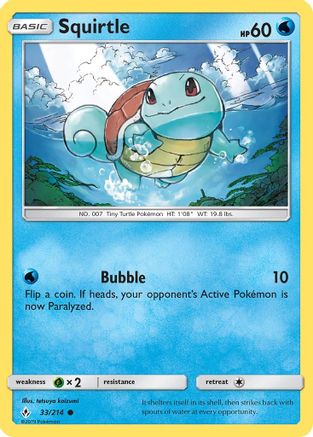 Squirtle (033/214) - SUB  - Common
