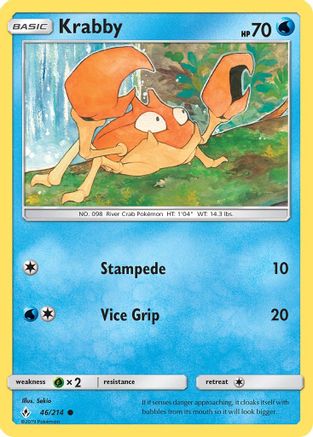 Krabby (046/214) - SUB  - Common