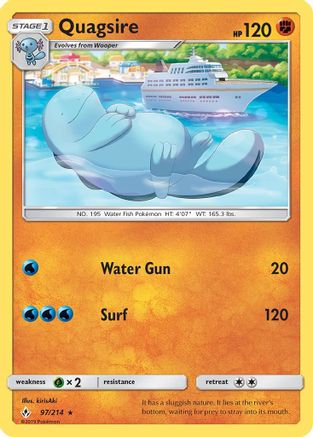 Quagsire (097/214) - SUB  - Rare