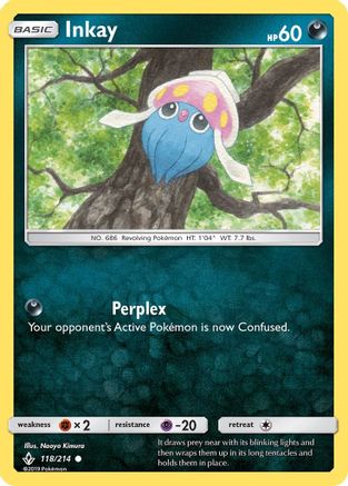 Inkay (118/214) - SUB  - Common