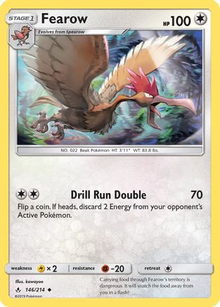 Fearow (146) - SUB  - Uncommon
