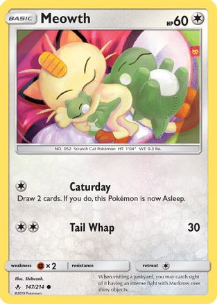 Meowth (147/214) - SUB  - Common