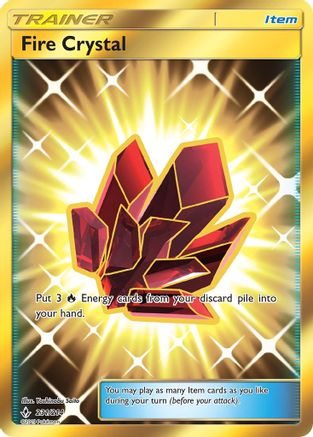 Fire Crystal (Secret) (231) - SUB  - Secret Rare - Holofoil