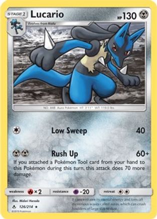 Lucario (126/214) - DE  - Rare