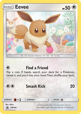 Eevee (SM184) - SP  - Promo - Holofoil