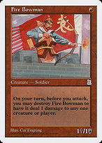 Fire Bowman (PTK-112) - uncommon