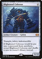 Blightsteel Colossus (2XM-235) - mythic