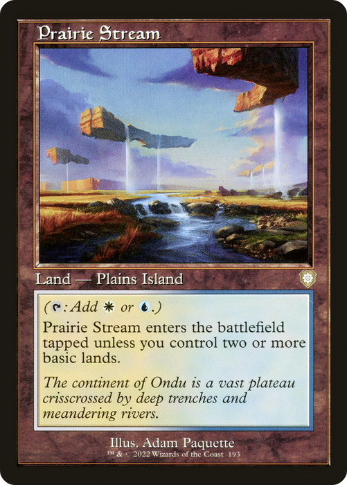 Prairie Stream (BRC-193) - rare