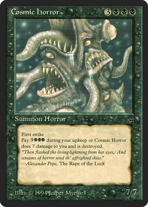 Cosmic Horror (LEG-092) - rare
