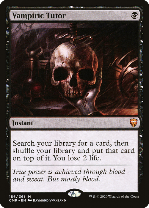 Vampiric Tutor (CMR-156) - mythic - Foil