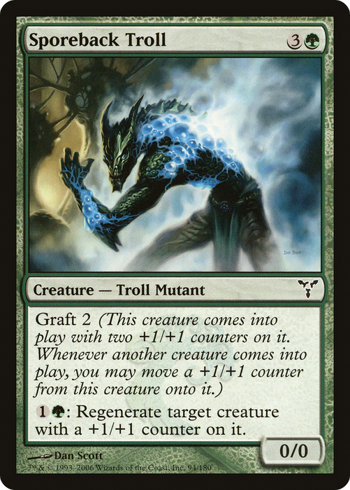 Sporeback Troll (DIS-094) - common