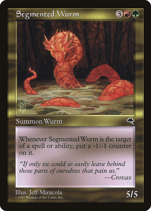 Segmented Wurm (TMP-269) - uncommon