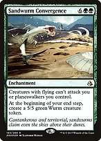 Sandwurm Convergence (PRE-183S) - rare - Foil