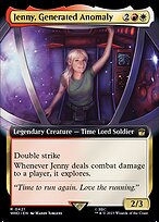 Jenny, Generated Anomaly (WHO-421) - rare: (Extended Art) - Foil