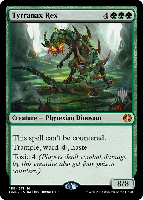 Tyrranax Rex (PPONE-189P) - mythic