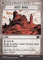 Dust Bowl (OTP-065) - rare: (Showcase) (Borderless)