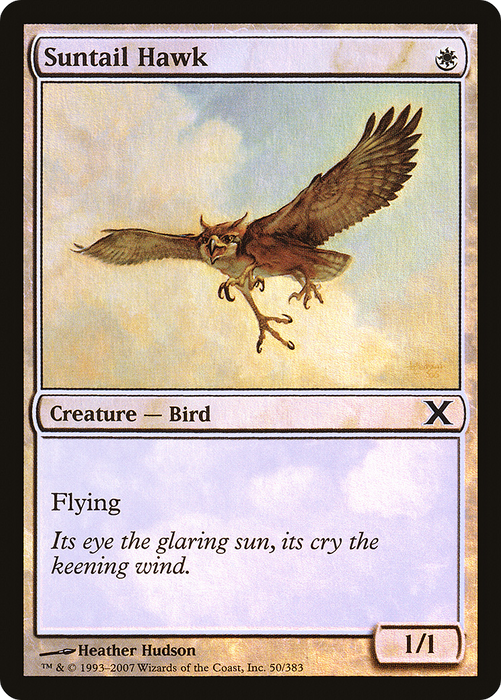 Suntail Hawk (10E-50★) - common - Foil