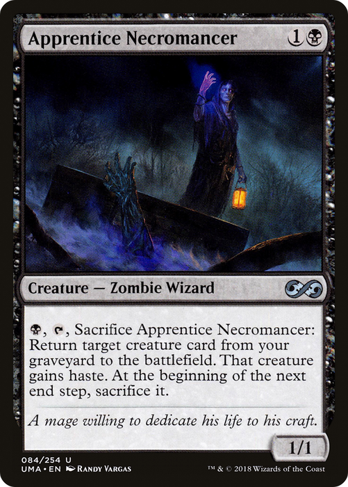 Apprentice Necromancer (UMA-084) - uncommon - Foil