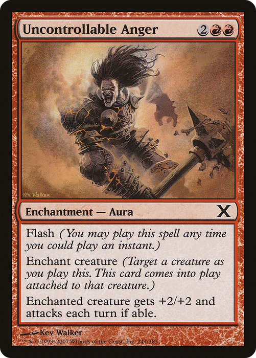 Uncontrollable Anger (10E-244) - common