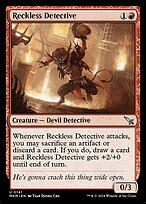 Reckless Detective (MKM-141) - uncommon
