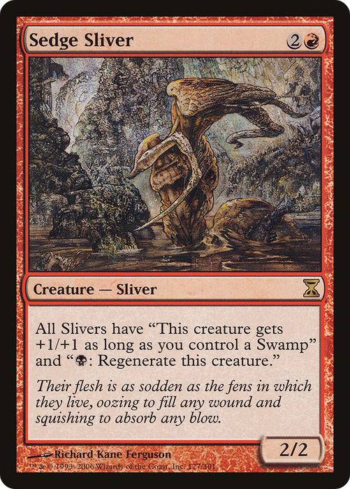 Sedge Sliver (TSP-177) - rare - Foil