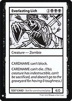 Everlasting Lich (CMB1-041) - rare