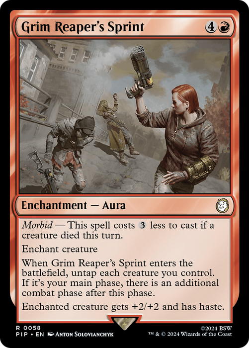 Grim Reaper's Sprint (PIP-058) - rare