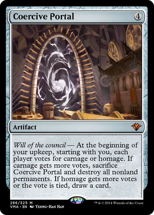 Coercive Portal (VMA-266) - mythic - Foil