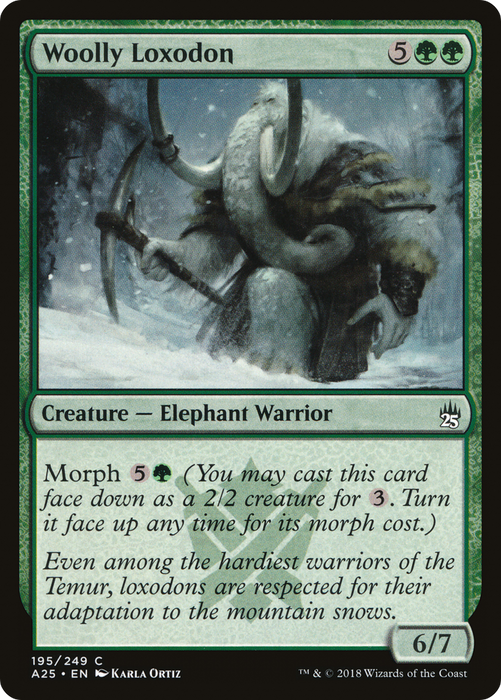 Woolly Loxodon (A25-195) - common