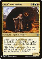 Bear's Companion (LIST-KTK-167) - uncommon