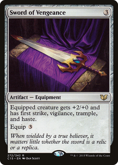 Sword of Vengeance (C15-272) - rare