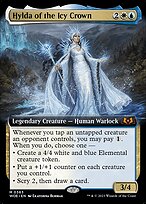 Hylda of the Icy Crown (WOE-363) - mythic: (Extended Art) - Foil