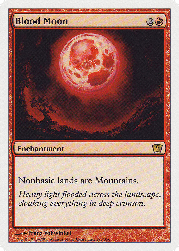 Blood Moon (9ED-176) - rare