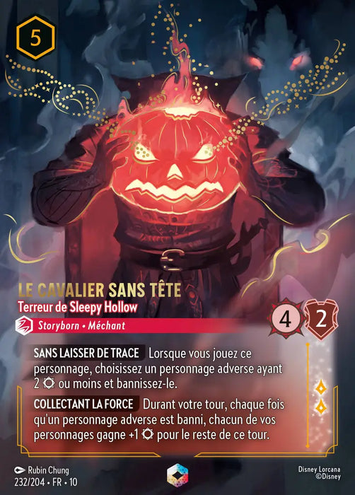 Le cavalier sans tête - Terreur de Sleepy Hollow (Enchantée) (232/204) - LDLP - Enchantée - Holofoil