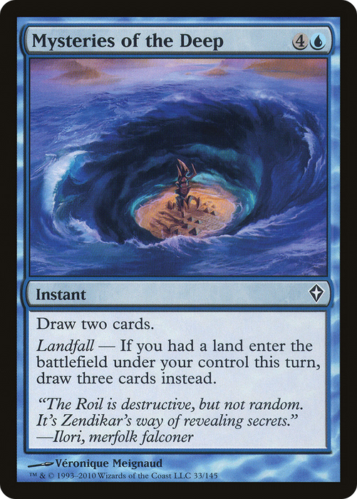 Mysteries of the Deep (WWK-033) - common - Foil