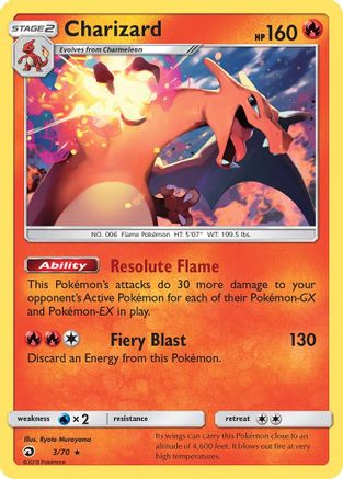 Charizard (003/070) - DE  - Rare