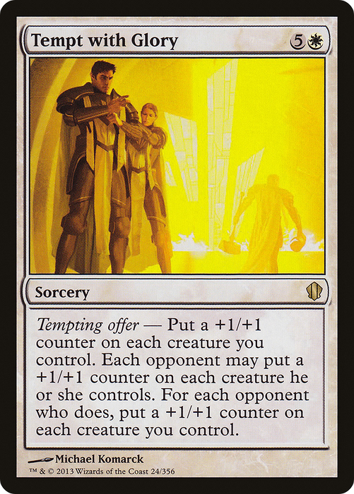 Tempt with Glory (C13-024) - rare