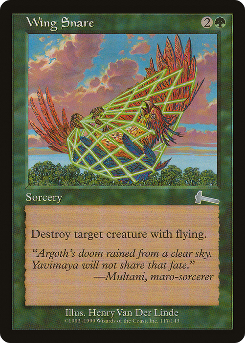 Wing Snare (ULG-117) - uncommon - Foil