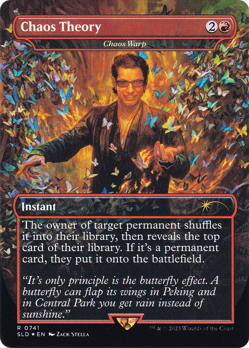 Chaos Warp (SLD-741) - rare / Chaos Theory (Borderless)