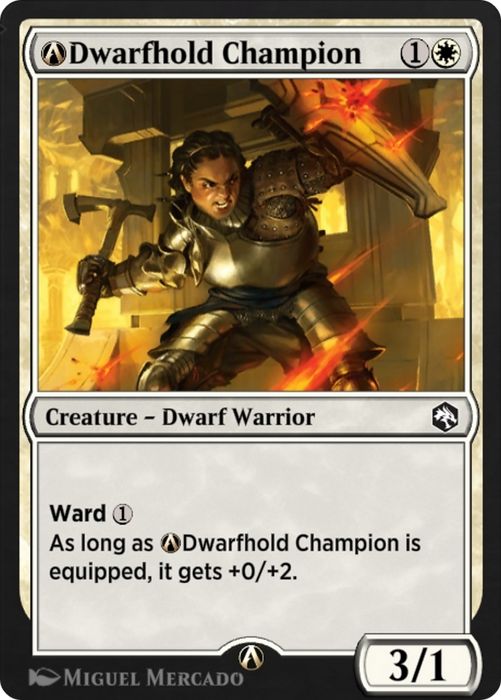 A-Dwarfhold Champion (AFR-A-14) - common