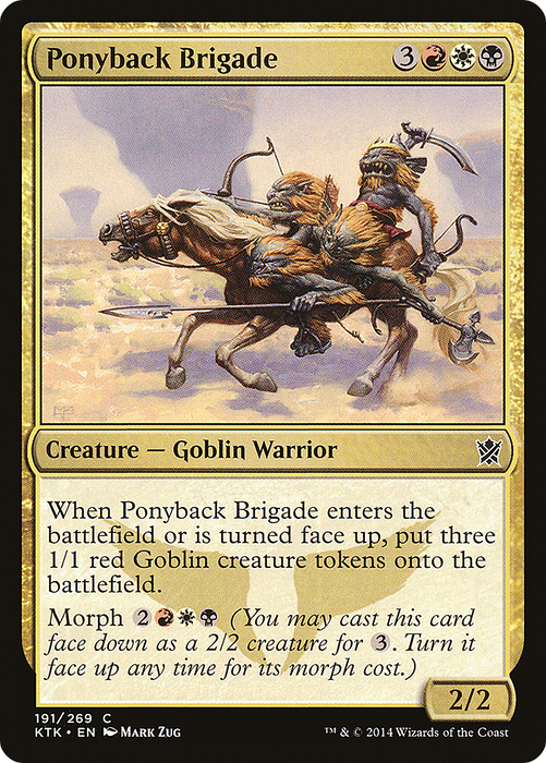 Ponyback Brigade (KTK-191) - common