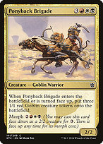 Ponyback Brigade (KTK-191) - common - Foil