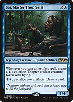Sai, Master Thopterist (M19-069) - rare - Foil