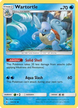 Wartortle (034/214) - MCP  - Promo - Holofoil
