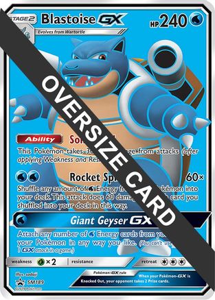 Blastoise GX (SM189) - JC  - Promo - Holofoil
