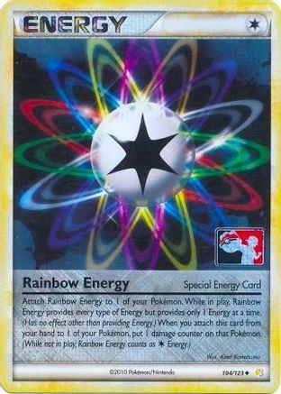 Rainbow Energy (104/123) - LCC  - Promo - Reverse Holofoil