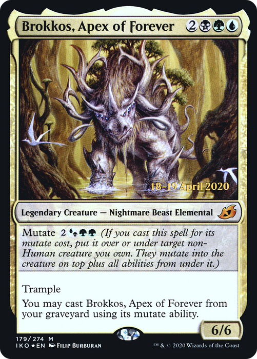 Brokkos, Apex of Forever (PRE-179S) - mythic - Foil
