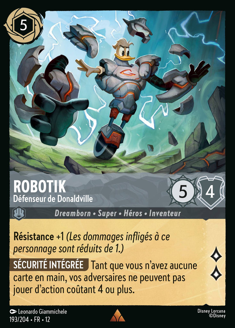 Robotik - Défenseur de Donaldville