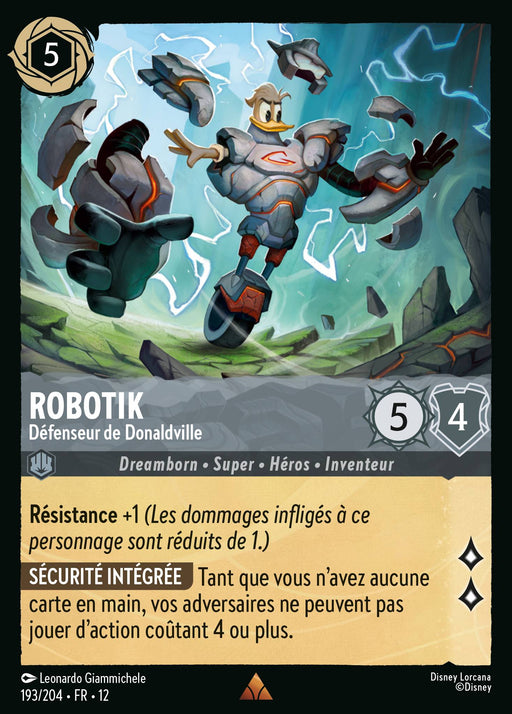 Robotik - Défenseur de Donaldville